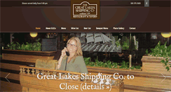 Desktop Screenshot of greatlakesshippingco.com